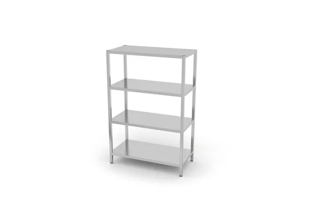 Regał magazynowy z 4 półkami pełnymi – skręcany, Kitchen Line, 1000x400x1800mm HENDI 812525