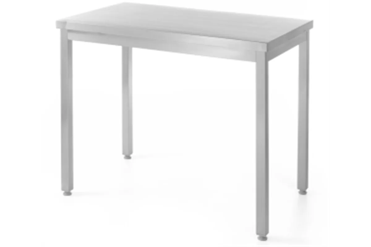 Stół centralny bez półki – skręcany, Profi Line, 1400x600x850mm HENDI 811290