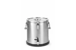Termos do transportu żywności – z kranem, Profi Line, 20L, srebrny, ⌀330x360mm HENDI 710227