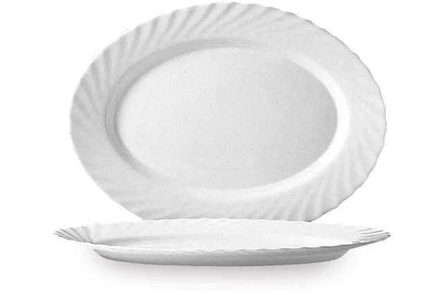 Półmisek owalny Trianon, 290 mm, biały, 290x214x22mm Arcoroc D6891