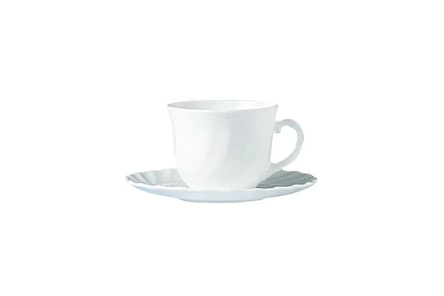 Spodek Trianon, ø160 mm, biały, ⌀160x17mm Arcoroc D6926
