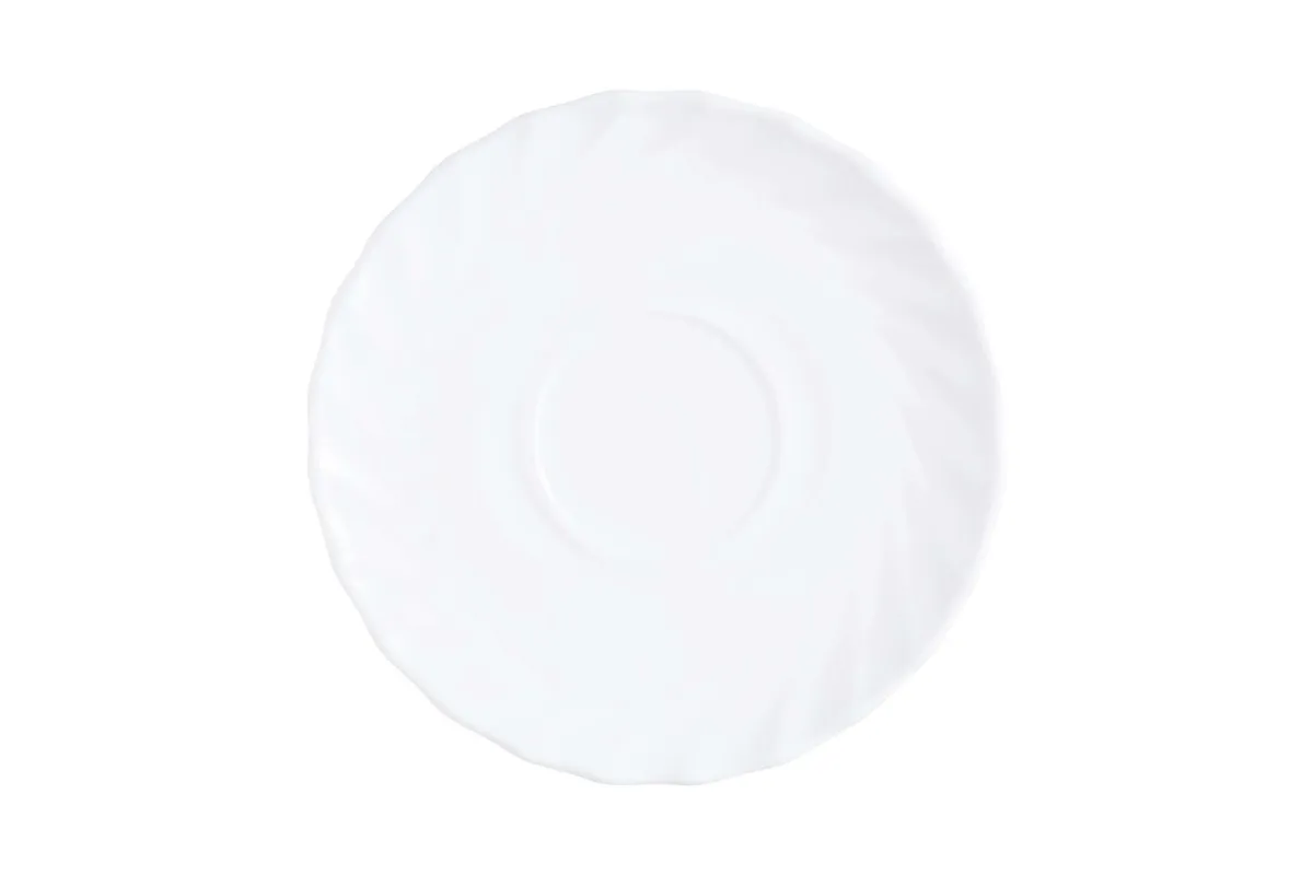 Spodek Trianon, ø160 mm, biały, ⌀160x17mm Arcoroc D6926