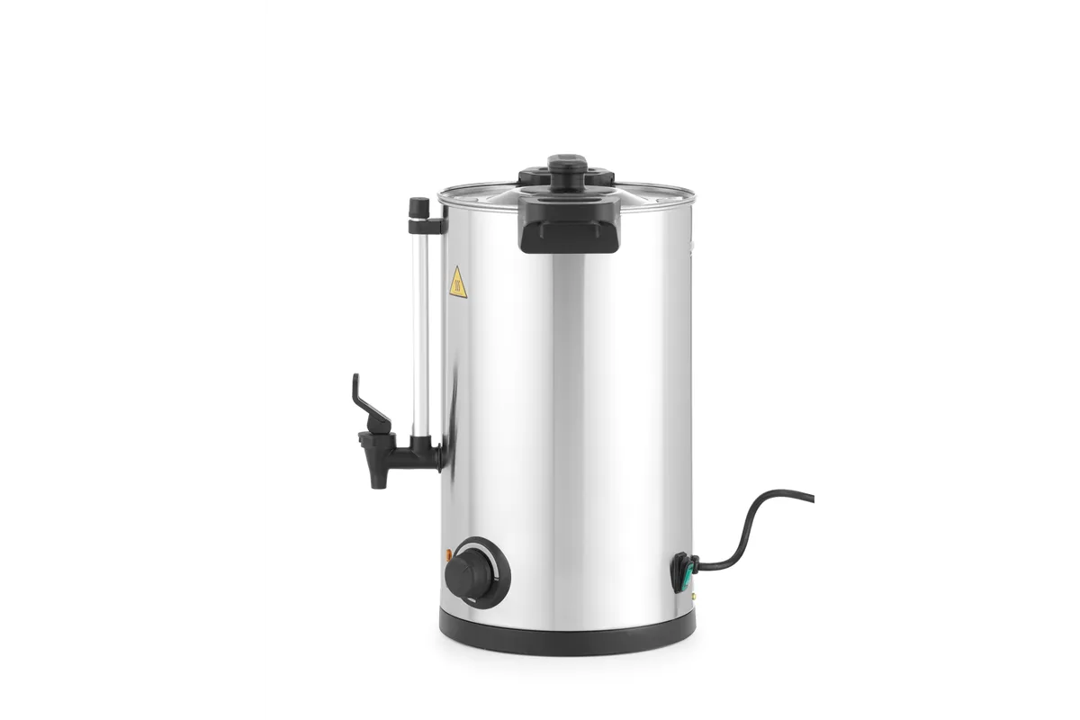 Warnik do wody o pojedynczych ściankach, Ok. 65 filiżanek w 40 min., 10L, 220-240V/1500W, 340x315x430mm HENDI 211137