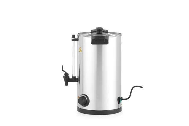 Warnik do wody o pojedynczych ściankach, Ok. 65 filiżanek w 40 min., 10L, 220-240V/1500W, 340x315x430mm HENDI 211137