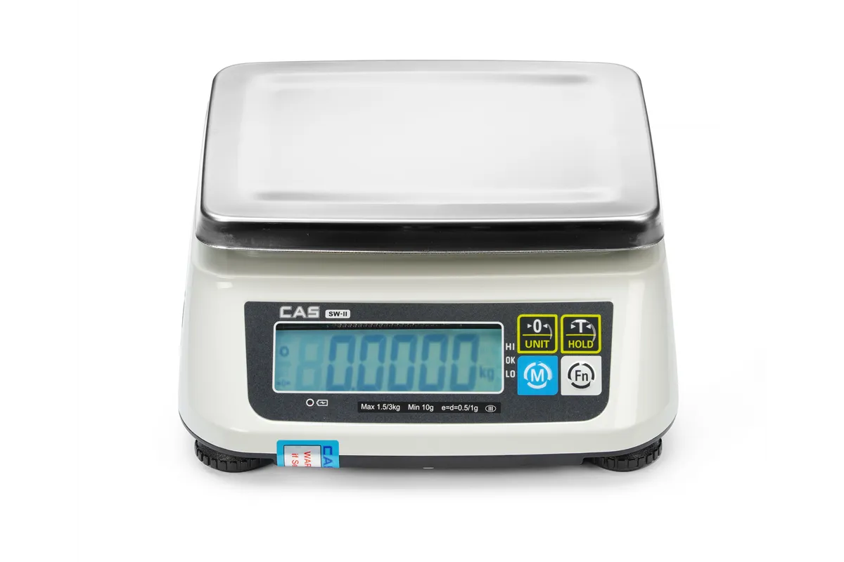 Waga z legalizacją, 3 kg, 250x280x112mm CAS 580448