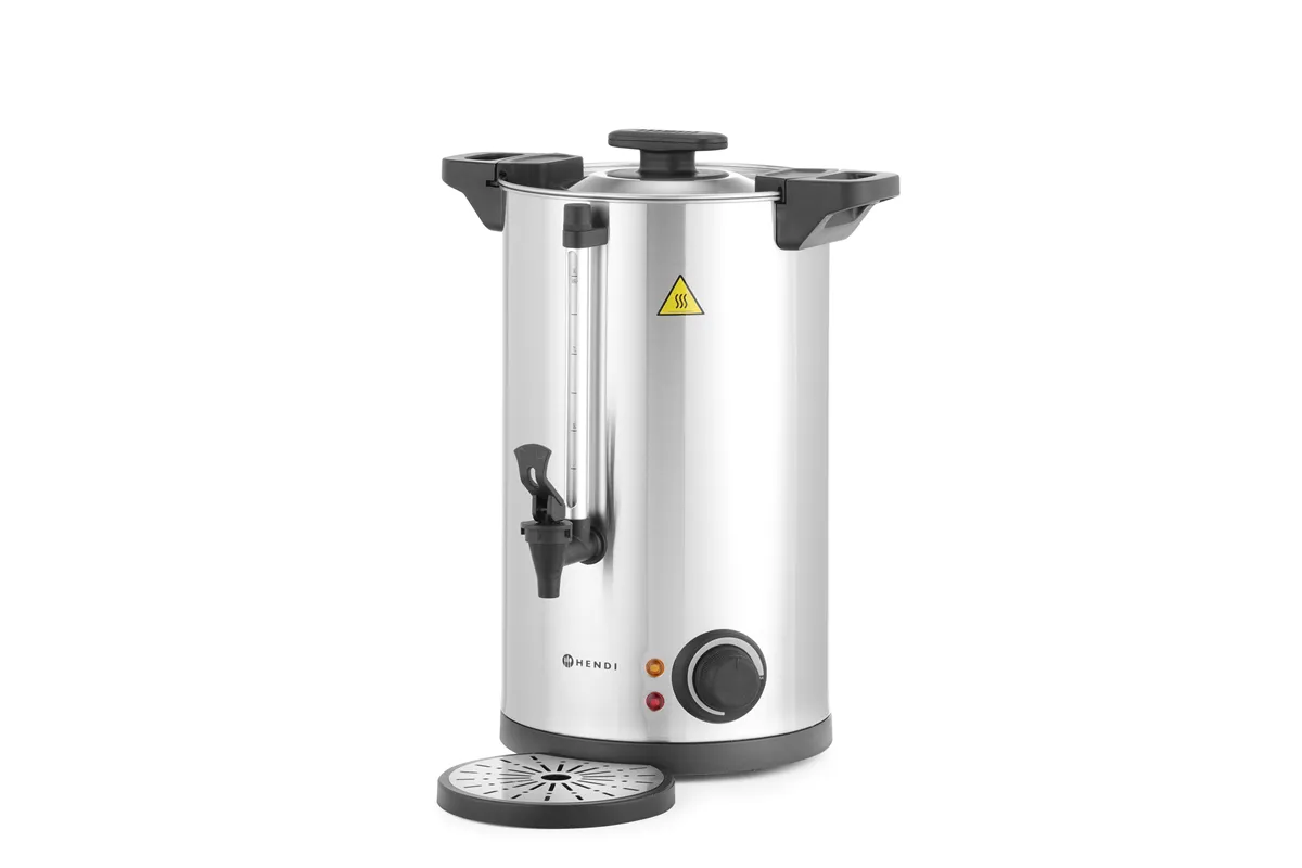 Warnik do wody o podwójnych ściankach, Ok. 60 filiżanek w 40 min., 9L, 220-240V/1500W, 340x315x430mm HENDI 211168