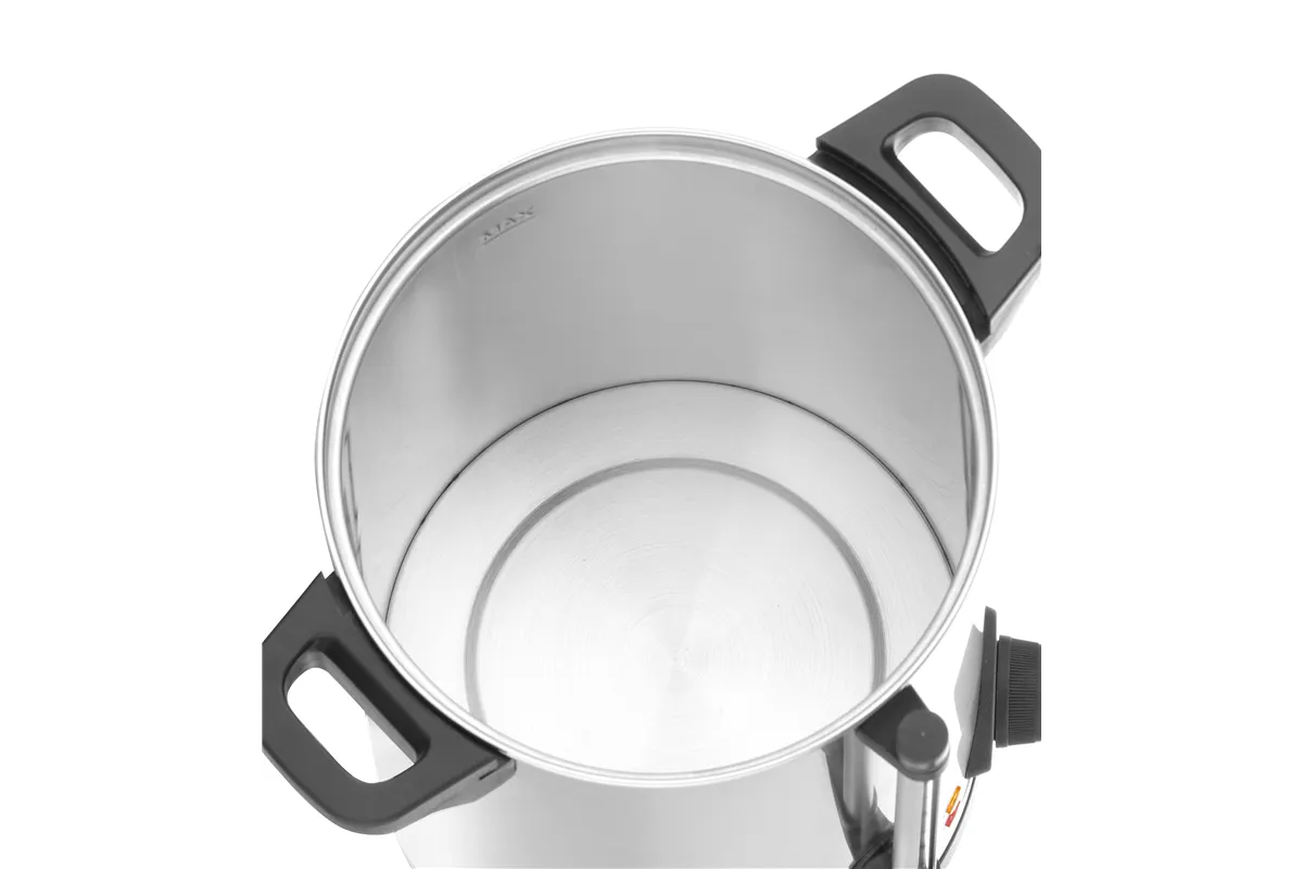 Warnik do wody o podwójnych ściankach, Ok. 60 filiżanek w 40 min., 9L, 220-240V/1500W, 340x315x430mm HENDI 211168