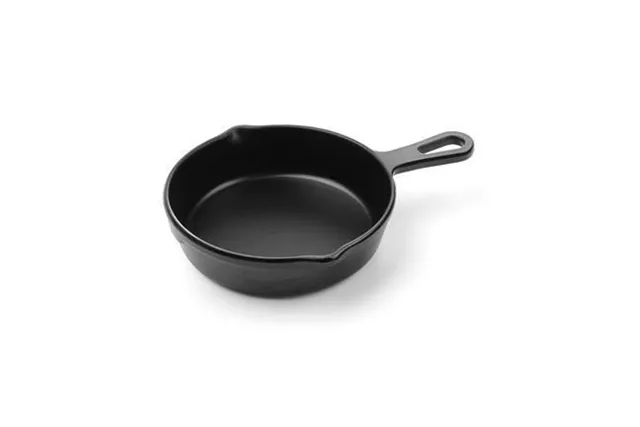 Rondelek czarny Little Chef mini okrągły, czarny, 162x121x30mm HENDI 564509