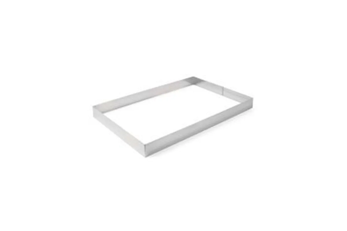 Rant piekarniczo-cukierniczy prostokątny, 585x385x60mm HENDI 512425
