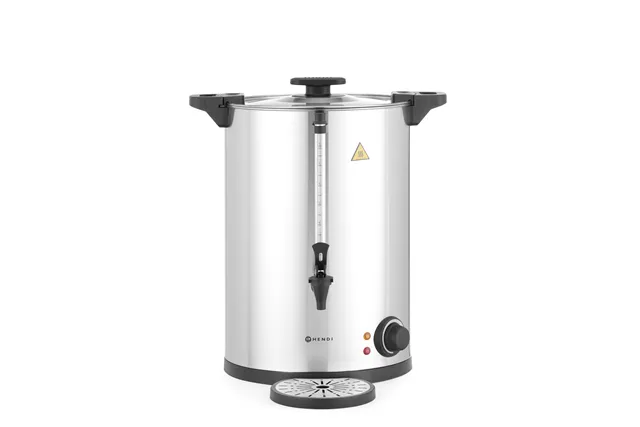 Warnik do wody o podwójnych ściankach, ≈ 120 filiżanek w 37 min., 17L, 220-240V/2500W, 415x382x480mm HENDI 211175