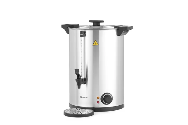 Warnik do wody o podwójnych ściankach, ≈ 120 filiżanek w 37 min., 17L, 220-240V/2500W, 415x382x480mm HENDI 211175