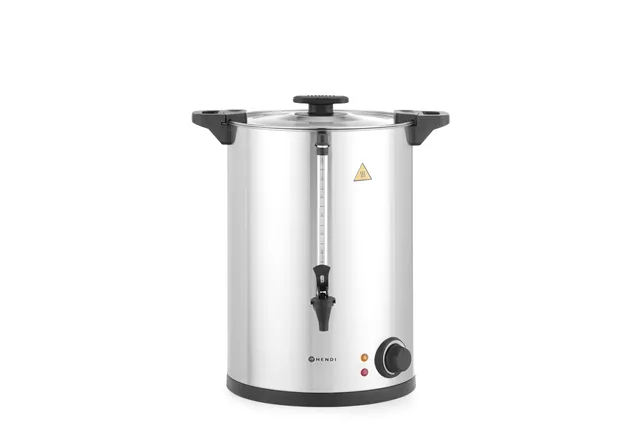 Warnik do wody o pojedynczych ściankach, ≈ 130 filiżanek w 42 min., 20L, 220-240V/2500W, 415x382x480mm HENDI 211144