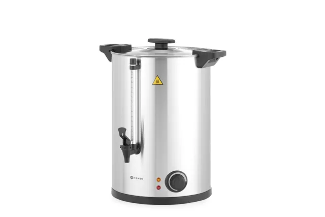 Warnik do wody o pojedynczych ściankach, ≈ 130 filiżanek w 42 min., 20L, 220-240V/2500W, 415x382x480mm HENDI 211144