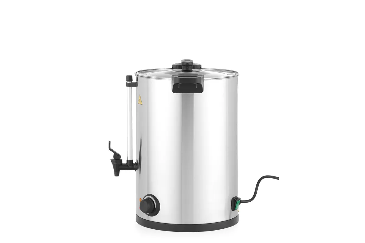 Warnik do wody o pojedynczych ściankach, ≈ 130 filiżanek w 42 min., 20L, 220-240V/2500W, 415x382x480mm HENDI 211144