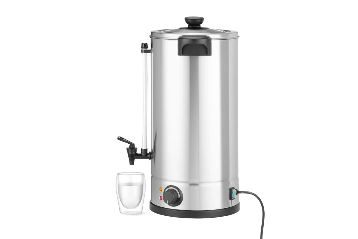 Warnik do wody o pojedynczych ściankach, ≈ 130 filiżanek w 42 min., 20L, 220-240V/2500W, 415x382x480mm HENDI 211144