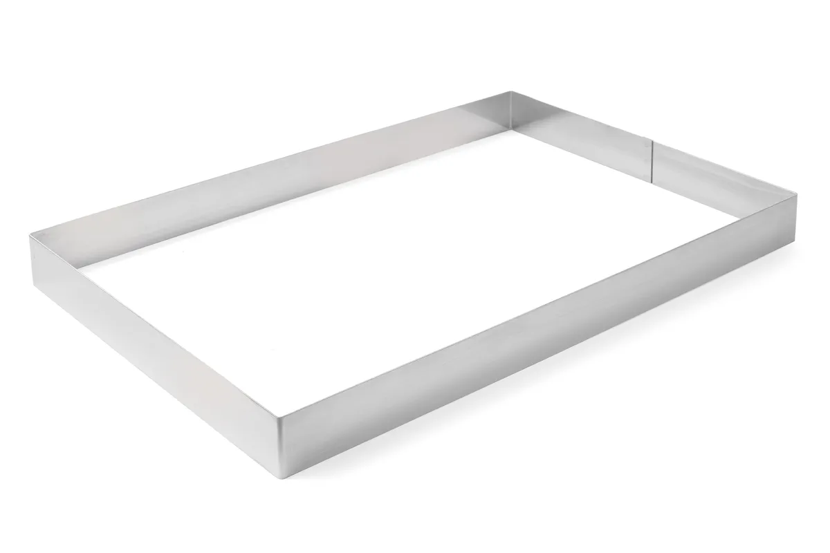 Rant piekarniczo-cukierniczy prostokątny, 585x385x50mm HENDI 512401