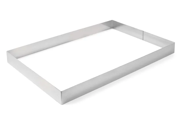 Rant piekarniczo-cukierniczy prostokątny, 585x385x50mm HENDI 512401