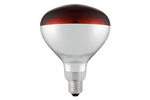 Żarówka grzewcza na podczerwień, czerwony, 230V/250W, ⌀125x170mm HENDI 919217