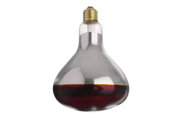Żarówka grzewcza na podczerwień, czerwony, 230V/250W, ⌀125x170mm HENDI 919217