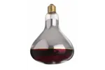 Żarówka grzewcza na podczerwień, czerwony, 230V/250W, ⌀125x170mm HENDI 919217