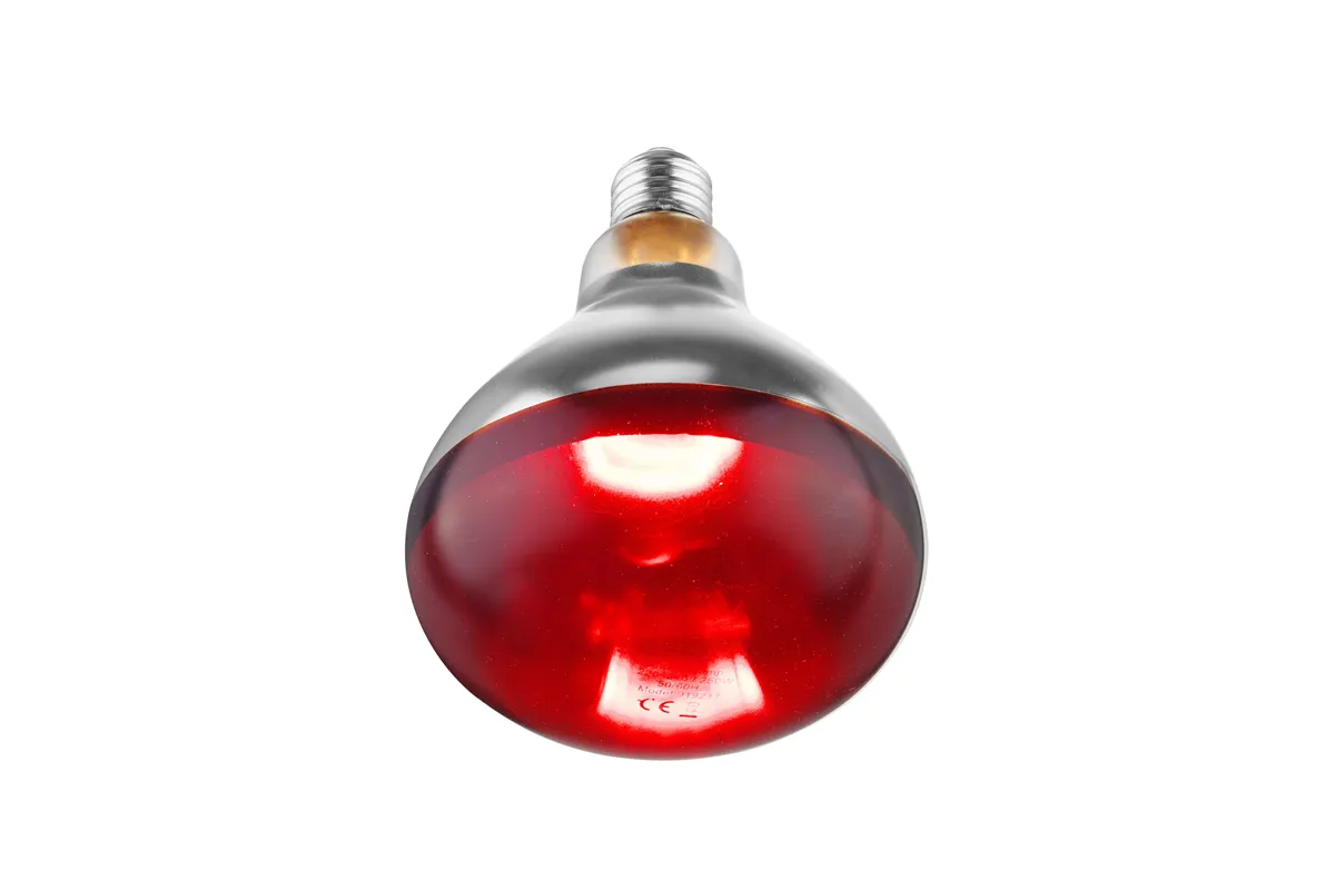 Żarówka grzewcza na podczerwień, czerwony, 230V/250W, ⌀125x170mm HENDI 919217