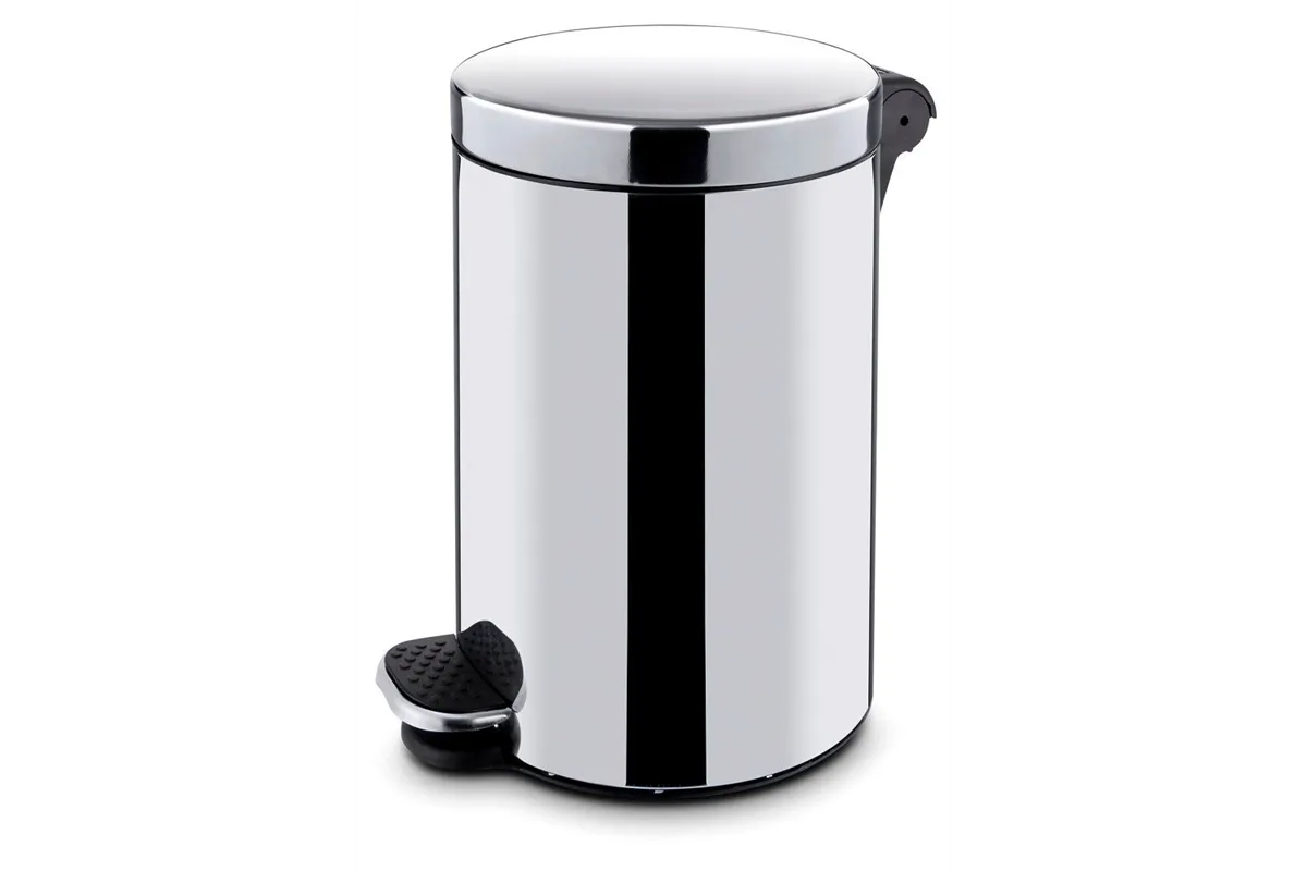 Kosz pedałowy okrągły z wkładem, 5L, ⌀210x280mm HENDI 691311