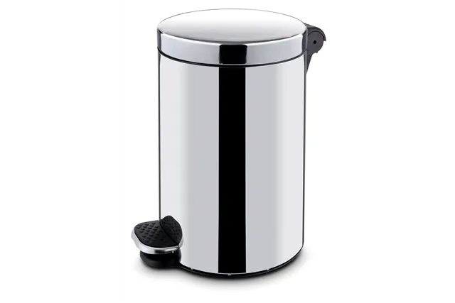 Kosz pedałowy okrągły z wkładem, 5L, ⌀210x280mm HENDI 691311