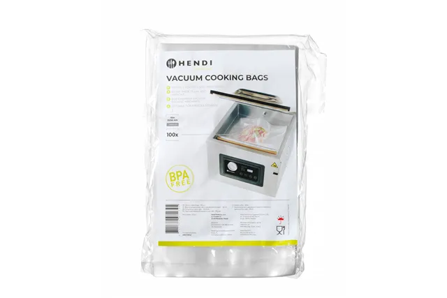 Worki do gotowania sous vide do pakowarek komorowych, 100 szt., 150x250mm HENDI 971345