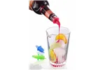 Nalewak, 2 niebieskie, 2 czerwone, 2 zielone, czerwony, 6 szt BarUp 599457