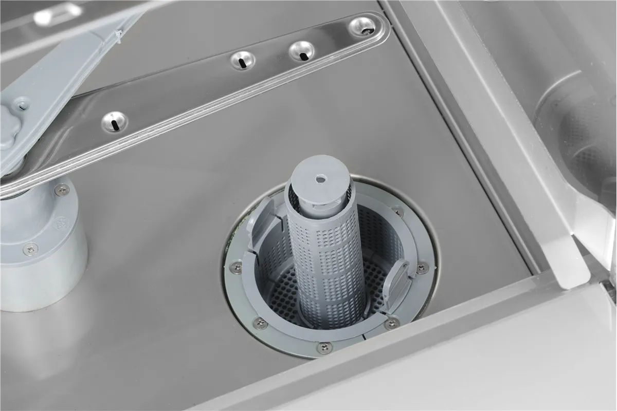 Zmywarka do naczyń 50x50 – sterowana elektromechanicznie, z dozownikiem detergentu, 230V/3600W, 600x570x830mm HENDI 230237