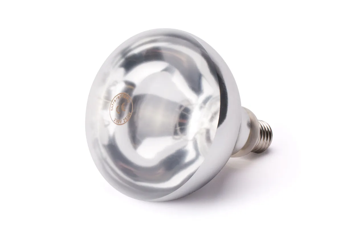 Żarówka grzewcza na podczerwień, biały, 230V/250W, ⌀125x170mm HENDI 919200