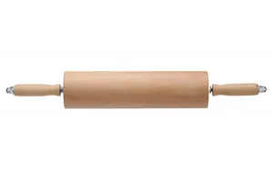 Wałek do ciasta drewniany, ⌀75x640mm HENDI 515020
