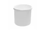 Pojemnik do lodu, 5L, biały, ⌀190x200mm BarUp 594742