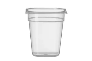 Pojemnik GN 1/6 z polipropylenu, Profi Line, GN 1/6, 2,5L, transparentny, 176x162x200mm HENDI 880401