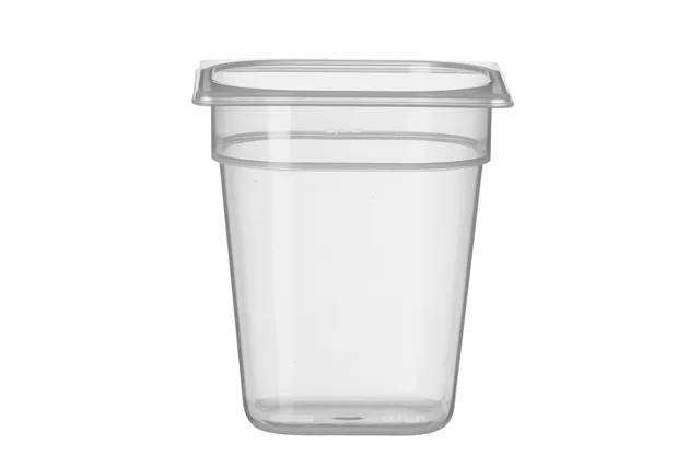 Pojemnik GN 1/6 z polipropylenu, Profi Line, GN 1/6, 2,5L, transparentny, 176x162x200mm HENDI 880401