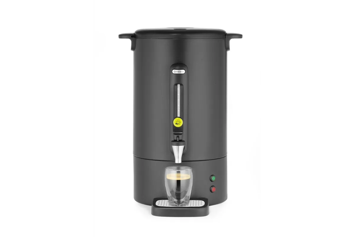 Zaparzacz do kawy UNIQ, designed by Robert Bronwasser, 14L, czarny, 220-240V/1750W, 357x380x502mm HENDI 211489