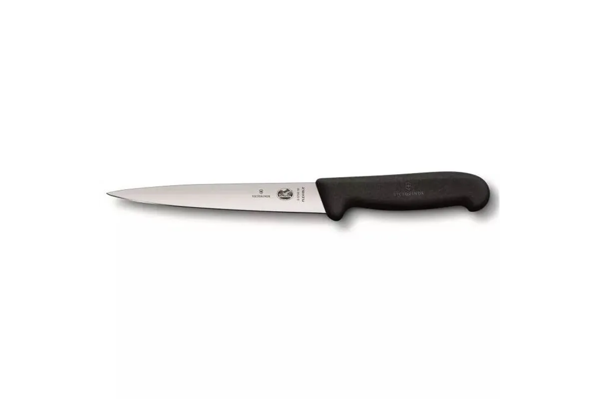 Nóż do filetowania, czarny, 283mm Victorinox 5.3703.16