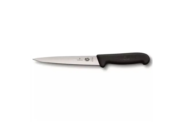 Nóż do filetowania, czarny, 283mm Victorinox 5.3703.16
