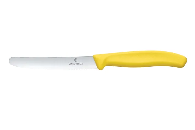 Nóż do pomidorów, żółty, 219mm Victorinox 6.7836.L118