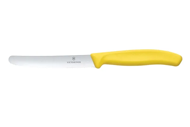 Nóż do pomidorów, żółty, 219mm Victorinox 6.7836.L118