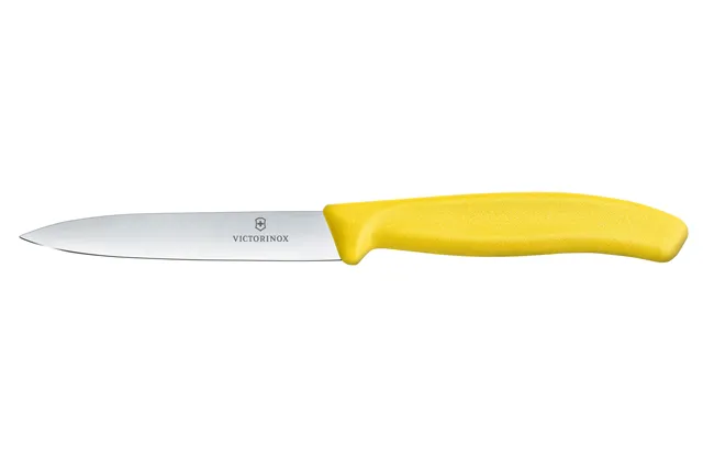Nóż do jarzyn gładki, żółty, 212mm Victorinox 6.7706.L118