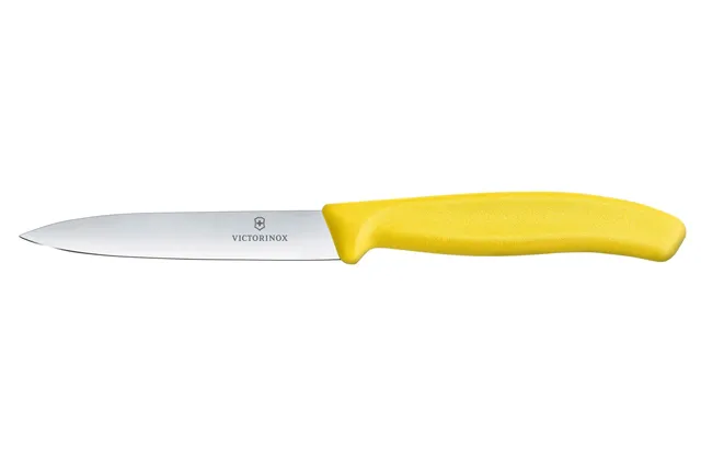 Nóż do jarzyn gładki, żółty, 212mm Victorinox 6.7706.L118