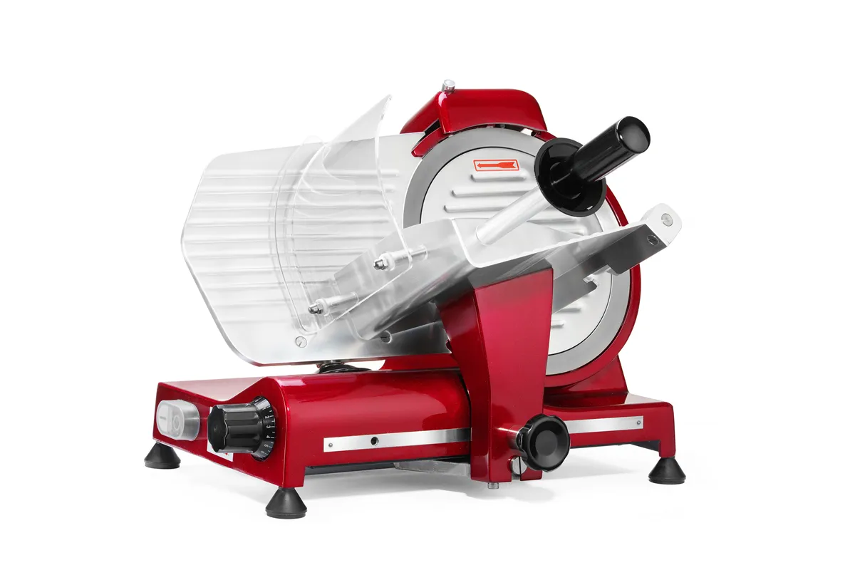 Krajalnica 250 Red Edition, Profi Line, 220-240V/320W, 514x484x373mm HENDI 210086