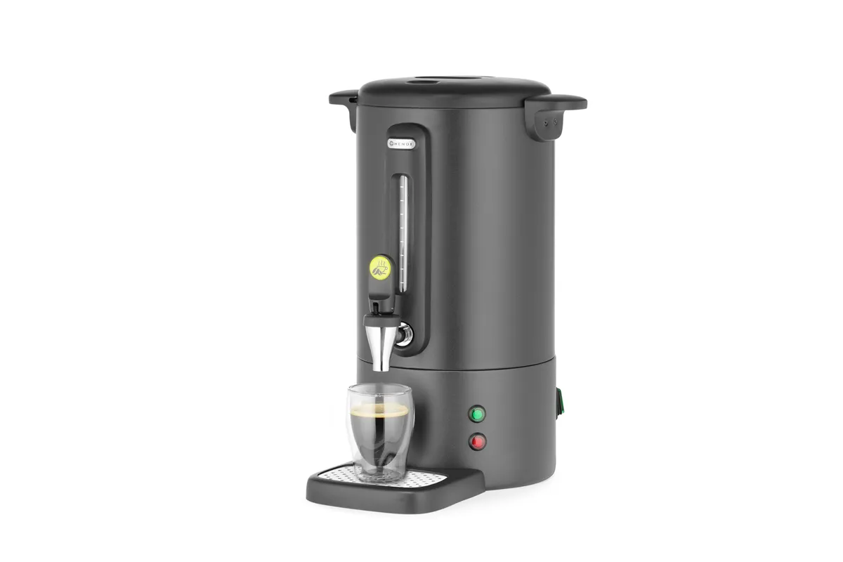Zaparzacz do kawy UNIQ, designed by Robert Bronwasser, 7L, czarny, 220-240V/1050W, 307x330x450mm HENDI 211472