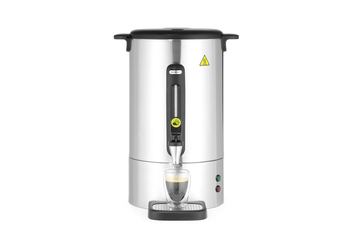 Zaparzacz do kawy UNIQ, designed by Robert Bronwasser, 14L, srebrny, 220-240V/1750W, 357x380x502mm HENDI 211441