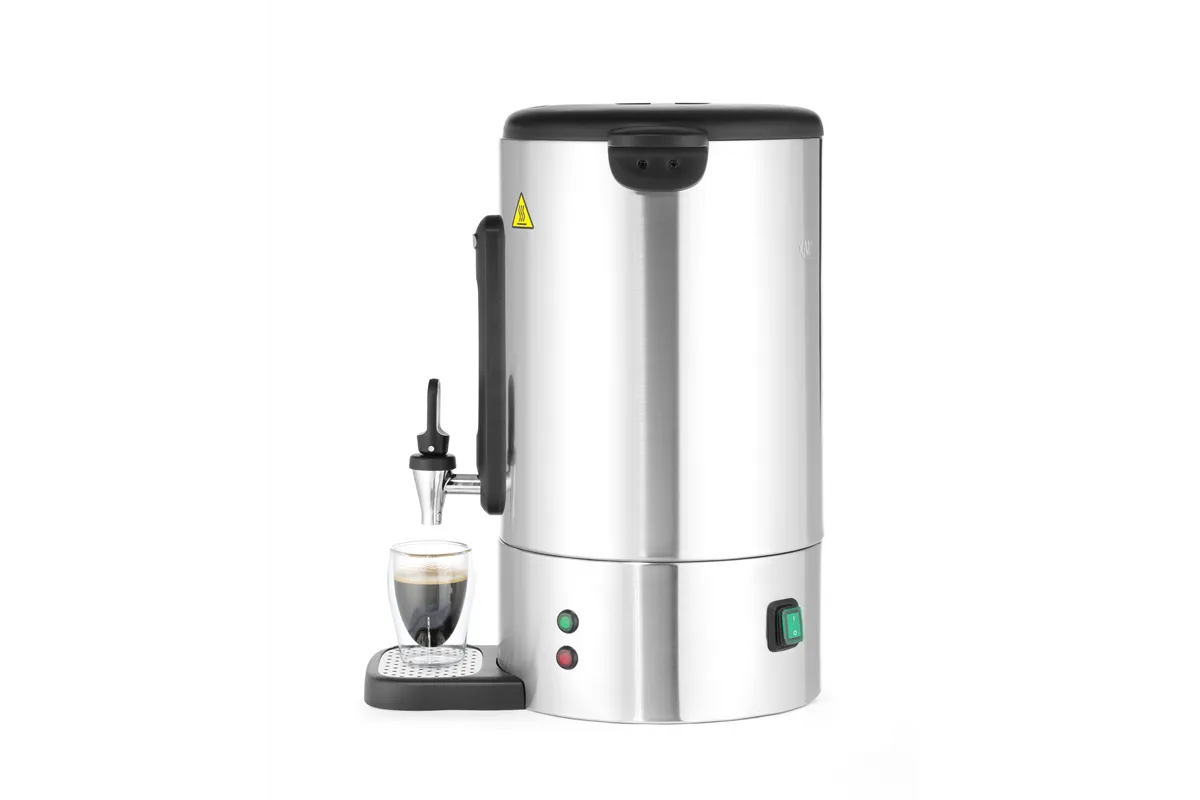 Zaparzacz do kawy UNIQ, designed by Robert Bronwasser, 14L, srebrny, 220-240V/1750W, 357x380x502mm HENDI 211441
