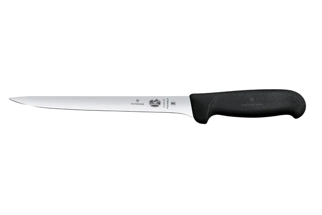 Nóż do filetowania, czarny, 339mm Victorinox 5.3763.20