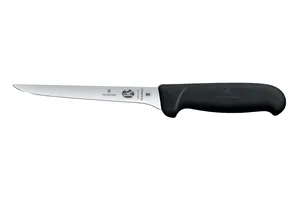 Nóż do trybowania, czarny, 287mm Victorinox 5.6413.15