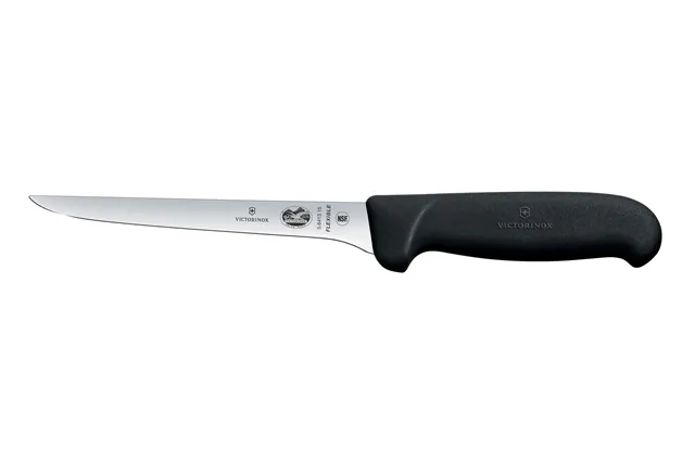 Nóż do trybowania, czarny, 287mm Victorinox 5.6413.15