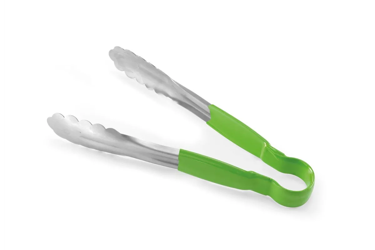 Szczypce do serwowania HACCP 300 mm, zielony, 300mm HENDI 171745